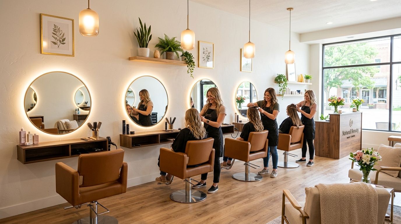 Illustration of Natural Beauty Hair Studio, beauty salon in Hutchinson, MN, photo 1 of 1